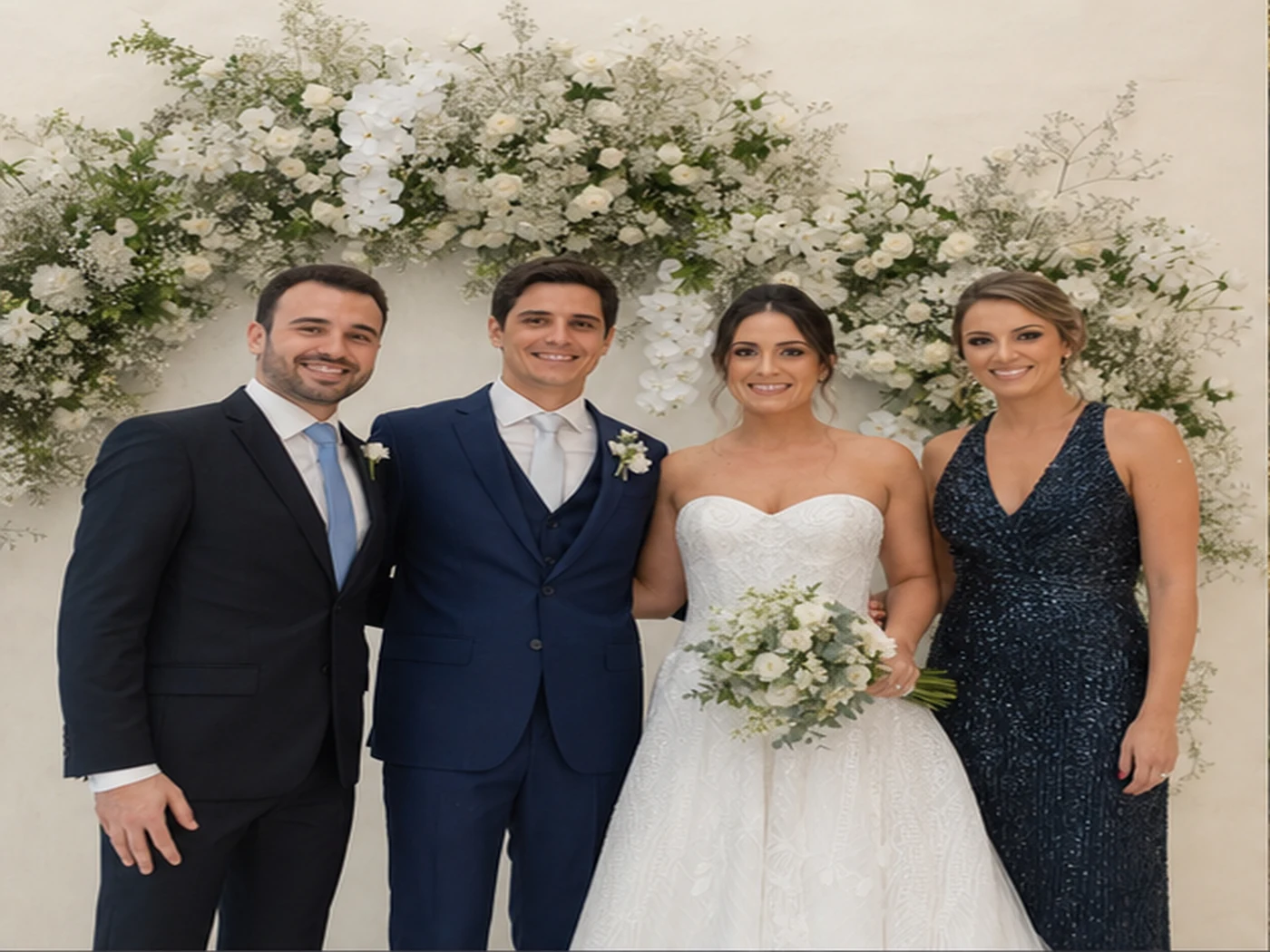 Casamento em salão de alto padrão