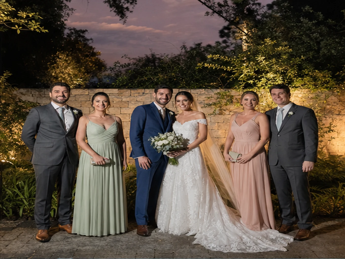 Casamento elegante em sítio