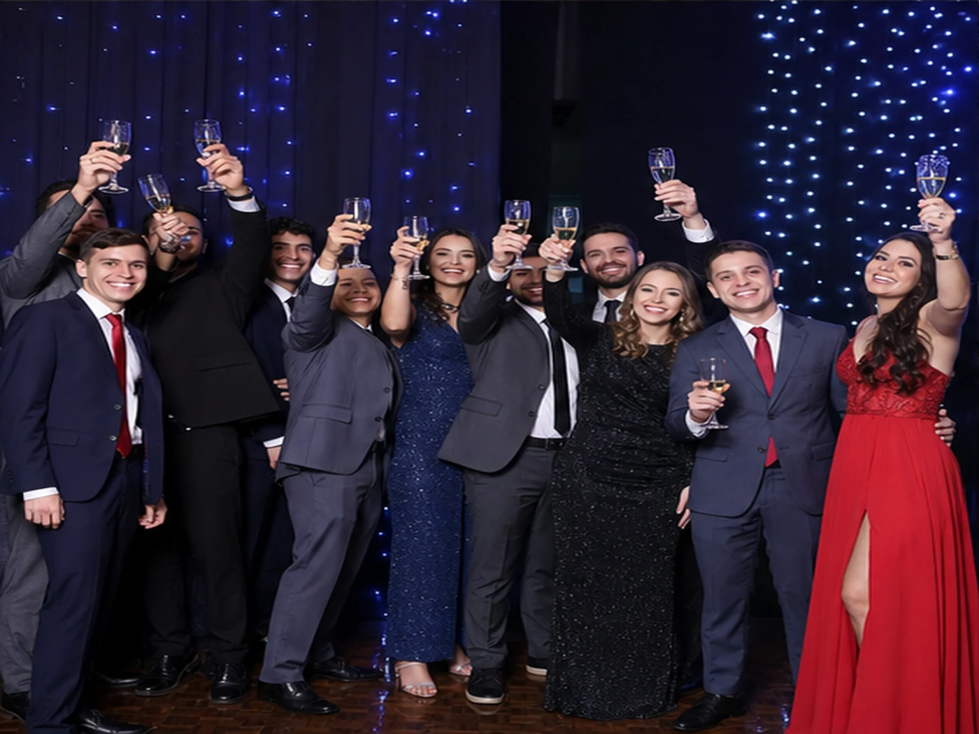 Turma na celebração de 365 dias